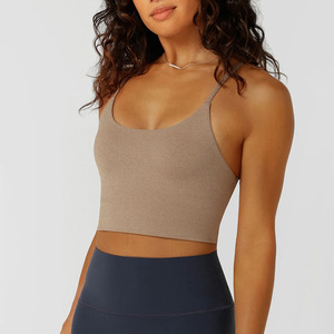 <b>Muscle</b> Fit Breathable Polyester/Cotton Crew Neck Tank <b>Top</b> for <b>Men</b> Gym Exercise Apparel - Product Image 4