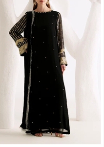 <b>Women</b> Purple Floor Length Embroidered <b>Kurta</b> Palazzo Dupatta Set Traditional Indian Pakistani Wedding Outfit - Product Image 3