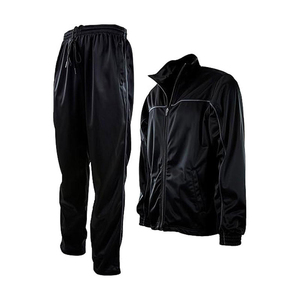 Conjunto Deportivo Personalizado de Poliéster/Algodón con Cremallera, Sudadera Transpirable, Chaqueta Cortavientos Rosa de Invierno para Hombre y Mujer, para Tenis, Running, Entrenamiento, Voleibol - Product Image 2