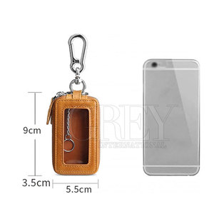 Premium Quality Custom Leather <b>Keyrings</b> Durable Material Steel Ring Handmade Style Gift Accessories For <b>Men</b> Women - Product Image 3