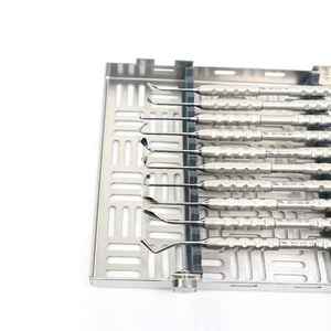 Kit de 10 Élévateurs de Sinus Dentaires à Double Embout, Instruments Chirurgicaux d'Implantation en Acier Inoxydable, Boîte Cassette par Grip Surgical - Product Image 2