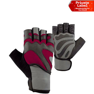 Gants de musculation avec protection complète de la paume, grip renforcé, rembourrés, avec support intégré pour le poignet, pour entraînement intensif - Product Image 1
