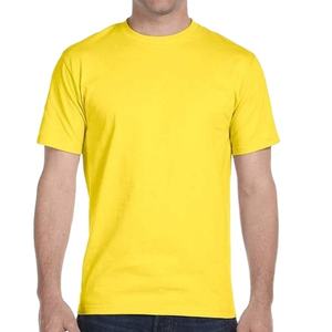 Camiseta de LICRA de algodón unisex Ropa de calle personalizada sin imágenes para hombres y mujeres Patrón estampado Ajuste cómodo - Product Image 1