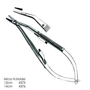 Micro Scissor with Gold and Black Handle Manual Surgical <b>Instrument</b> By Grip Surgical - Product Image 3