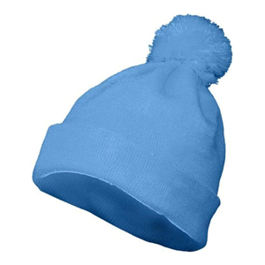 Bonnet en tricot douillet avec pompon pour les aventures par temps froid, doté d'une texture douce et d'un ajustement flexible pour un confort quotidien - Product Image 5