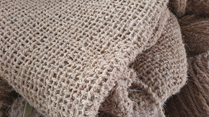 Factory Price Natural Coconut Coir <b>Net</b> Vietnam High Strength Coir Fiber Mesh for Soil Control - Product Image 2