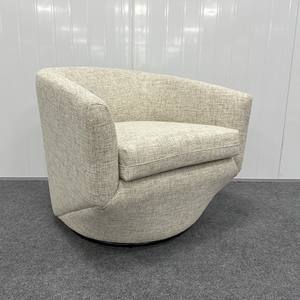 Meubles tapissés confortables de chaise d'accent de pivot minimaliste pour l'hôtel et le salon - Product Image 3