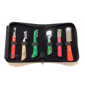 Peine de acero inoxidable para aseo de mascotas, peine para pelo de perros, 6 unidades - Product Image 1