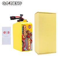 Batterie Lipo longue portée GAONENG GNB 60000mAh 8S 29.6V 5C 10C QS8 pour avion RC à aile fixe, batterie Li-ion semi-solide