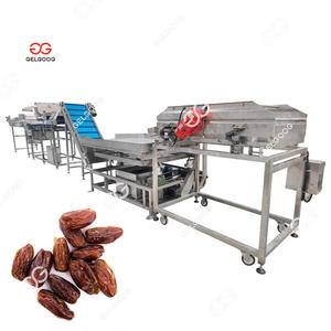 2200W Small Dates Vegetables Washing Cleaning Line Automatic Drying Machine Without Water and Sorter <b>3100</b>*1400*1500mm - Product Image 6
