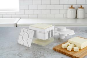 Presse à fromage manuelle en plastique avec filtre, boîte à yaourt, presse à tofu, récipient sans BPA, portable, compatible lave-vaisselle, outil de cuisine - Product Image 2