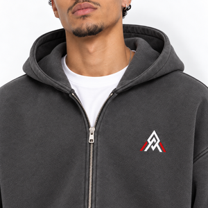 Hoge kwaliteit oversized herenhoodie met duurzaam materiaal, ontspannen pasvorm en zacht gevoel, geschikt voor moderne streetwear en dagelijkse outfits. - Product Image 5