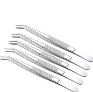 5Pcs Stainless Steel <b>Nail</b> Art Tweezers Set Precision Tools for Rhinestones Glitter Gems & <b>Nail</b> Decoration - Product Image 3