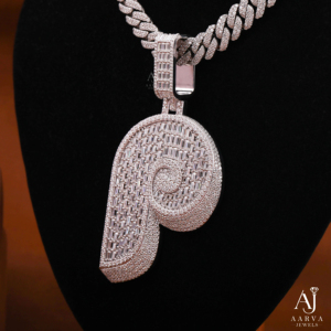 Pendentif Moissanite en Argent Sterling 925 avec Sertissage de Pierres Détaillées pour Accessoires Personnels Élégants – Exportateur Indien - Product Image 4