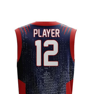 Uniformes de Baloncesto de Poliéster Hechos a Medida al por Mayor - Nuevo Estilo, Pantalones Cortos con Impresión por Transferencia de Calor, Transpirables, Tallas Grandes, Unisex para Adultos - Product Image 6