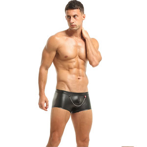 Ropa Interior de Cuero PU en Oferta, Bragas Sexys de Cuero Sintético para Mujer, Tanga de Cuero Vegano para Mujer, Ropa Interior Sexy de Cuero PU Negro - Product Image 2