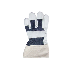 Premium Durable Cowhide Leather Work <b>Gloves</b> with Safety Mittens Four Seasons Use Touchscreen & Needle Detection - Product Image 5