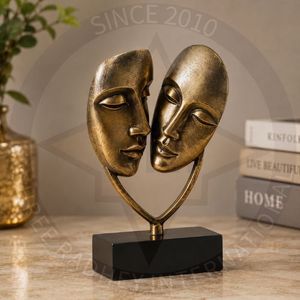 Figurine de panthère en bronze plaqué or, sculpture sculptée, artisanat de moulage traditionnel antique moderne pour la décoration de la maison, modèle SRIEB-008 - Product Image 3