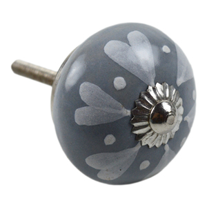 มือจับและที่ดึงคุณภาพพรีเมียม ดีไซน์สีสันสวยงาม มือจับประตูเฟอร์นิเจอร์สไตล์โบราณ มือจับตู้แบบเซรามิก - Product Image 1