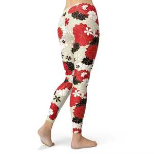 Leggings VYRRA taille mi-haute, couleur unie, longueur intégrale, extensibles, respirants, pour femme, avec empiècements en maille, violet et noir - Product Image 1