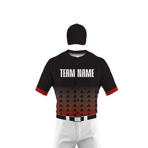 Nuevo uniforme de béisbol a precio razonable para unisex, de la mejor calidad, al por mayor, 100% poliéster, para venta en línea. - Product Image 5