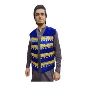 Chalecos Afganos Tradicionales para Hombre, Diseños Personalizados, Hechos a Mano, Bordados, Ropa de Verano, Resistentes al Viento y al Agua, Culturales - Product Image 6