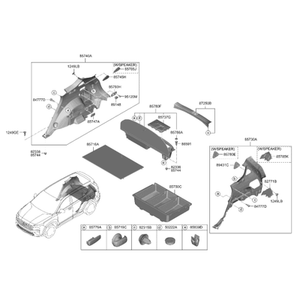 Santa Fe Nuevas Piezas y Accesorios para Autos y Camionetas 85715S1300SST - Product Image 2