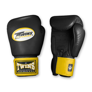 Nouveaux Gants de Boxe Personnalisés Noirs et Bleus pour l'Entraînement au Muay Thai, la Gym et le Sparring en Arts Martiaux Mixtes - Product Image 6