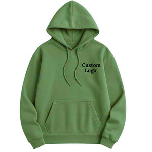 <b>Men's</b> Hoodies & Sweatshirts Custom Printed 100% Cotton Hooded Sweatshirts Wholesale For Winter Top - Product Image 2