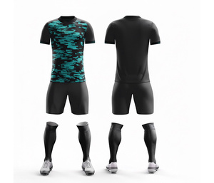 High End Soccer Uniform Digital Print Kit – Full Sublimation | <b>Men</b> Women Youth Sizes | Lightweight Quick Dry Training Sportswear - Product Image 3