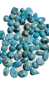 Turquesa Iraní de Gran Calidad AAA+, Cabujón de Piedra Preciosa, Tamaño Personalizado, Precio al por Mayor, Piedra Suelta para Joyería - Product Image 2