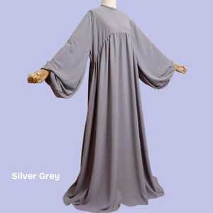 High Quality Muslim Lady Niqab Factory Selling Solid Plain Color Nida Hijab Style With Niqab - Product Image 6