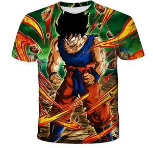 เสื้อยืดกราฟิกสไตล์อนิเมะ เสื้อยืดผ้าฝ้ายพรีเมี่ยม - Product Image 3