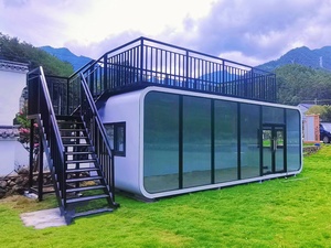 <span class=keywords><strong>CASA</strong></span> Smart Space Capsule Maison préfabriquée Cabine modulaire en acier préfabriquée pour salle <span class=keywords><strong>de</strong></span> sport Apple Warehouse Living - Product Image 3