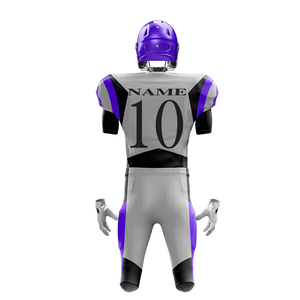 Uniformes de football américain de qualité professionnelle Gray Line Sports, maillots personnalisés avec logo d'équipe imprimé par sublimation et ensembles de pantalons rembourrés - Product Image 5