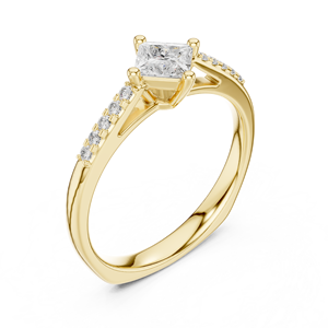 Bijoux Bling Haven Bague de cocktail en filigrane en or 14 carats Design traditionnel - Product Image 6