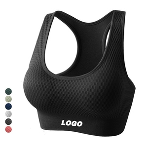 Sujetador Deportivo Ligero para Mujer, Transpirable, con Logotipo Frontal, de Secado Rápido, con Gran Soporte, Estilo Simple, Spandex/Poliéster 2025 - Product Image 1