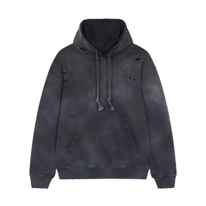 Sudaderas Personalizadas para Invierno, 100% Algodón, Bordado en 3D, Tie Dye y Lavado a la Piedra, Corte Holgado con Logotipo Impreso en la Parte Delantera - Product Image 6