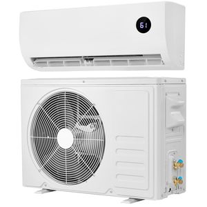 Mini Split de Aire Acondicionado 9000 BTU 230V Enfriamiento y Calefacción Rápida 19 SEER2 Sistema Inverter Silencioso de Alta Eficiencia Enchufe UK R32 - Product Image 1