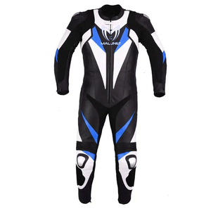 Combinaison de course en cuir pour moto, respirante et élégante, vêtements de course automobile, vestes et combinaisons pour un look tendance. - Product Image 5