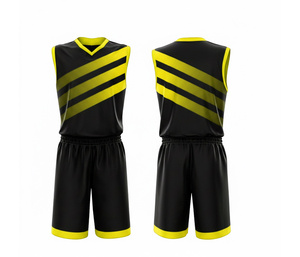 OEM Custom Basketball Uniform Full Sublimation Quick Dry Sportswear Set for Dry Breathable Polyester For <b>Men</b> Women - Product Image 6
