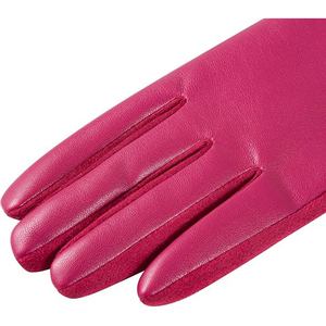Gants en cuir classiques pour femmes avec doublure en velours et pointes des doigts compatibles avec les écrans tactiles pour une utilisation quotidienne en hiver - Product Image 3