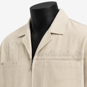 Camisa Casual Personalizada para Hombre, 100% Algodón Twill, Manga Corta, Cierre Completo, Fabricante de Marca Privada ODM, Primavera - Product Image 6