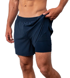 Shorts de course décontractés personnalisés pour hommes, légers, à séchage rapide, pour la salle de sport, l'entraînement, le fitness, les sports, les exercices, respirants, vêtements de sport - Product Image 6