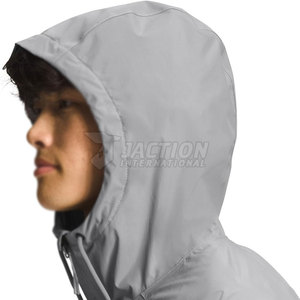 Light Weight Bulk Men Rain Coat Full Zipper Men Rain Coat Polyester Nylon Made Men Rain Coat - Product Image 5