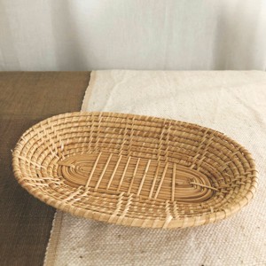 Rattan serving <b>trays</b> hand-made <b>tray</b> for bread fruit candy cheapest price <b>kitchen</b> serveware - Product Image 3
