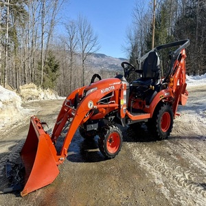 Tracteur Kubota BX23S 23HP sub-compact 4x4 avec chargeur et pelle arrière, mini-tracteur 4x4 le plus vendu, à vendre - Product Image 3