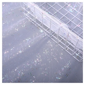 Tissu <span class=keywords><strong>de</strong></span> robe pour fille Elsa, imprimé <span class=keywords><strong>camouflage</strong></span>, film <span class=keywords><strong>blanc</strong></span> en tulle illusion, nouveauté 2024 - Product Image 3