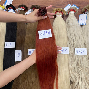 Extensions capillaires à pointe plate en gros, double épaisseur, pré-collées, en kératine vietnamienne, cheveux humains - Product Image 1