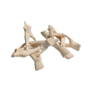 Support d'encens trépied Cobra en bois de peuplier naturel de 4 pouces, écologique, durable, design artisanal pour encens indien - Product Image 6